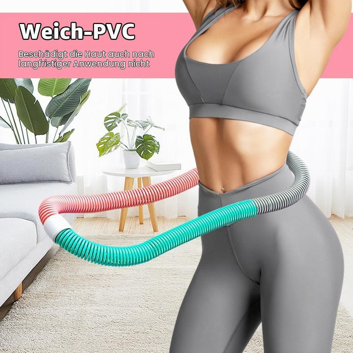 Gohytal Hoop Reifen für Erwachsene, Weicher Hoop Gewichtet, Fitness Hoop, Gewichteter Fitness Hoop,