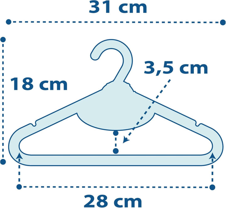Dalber Kinder-Kleiderbügel aus ökologischem Holz – Dschungeltiere – 8 Stück (2 Modelle) – 31 cm – lu