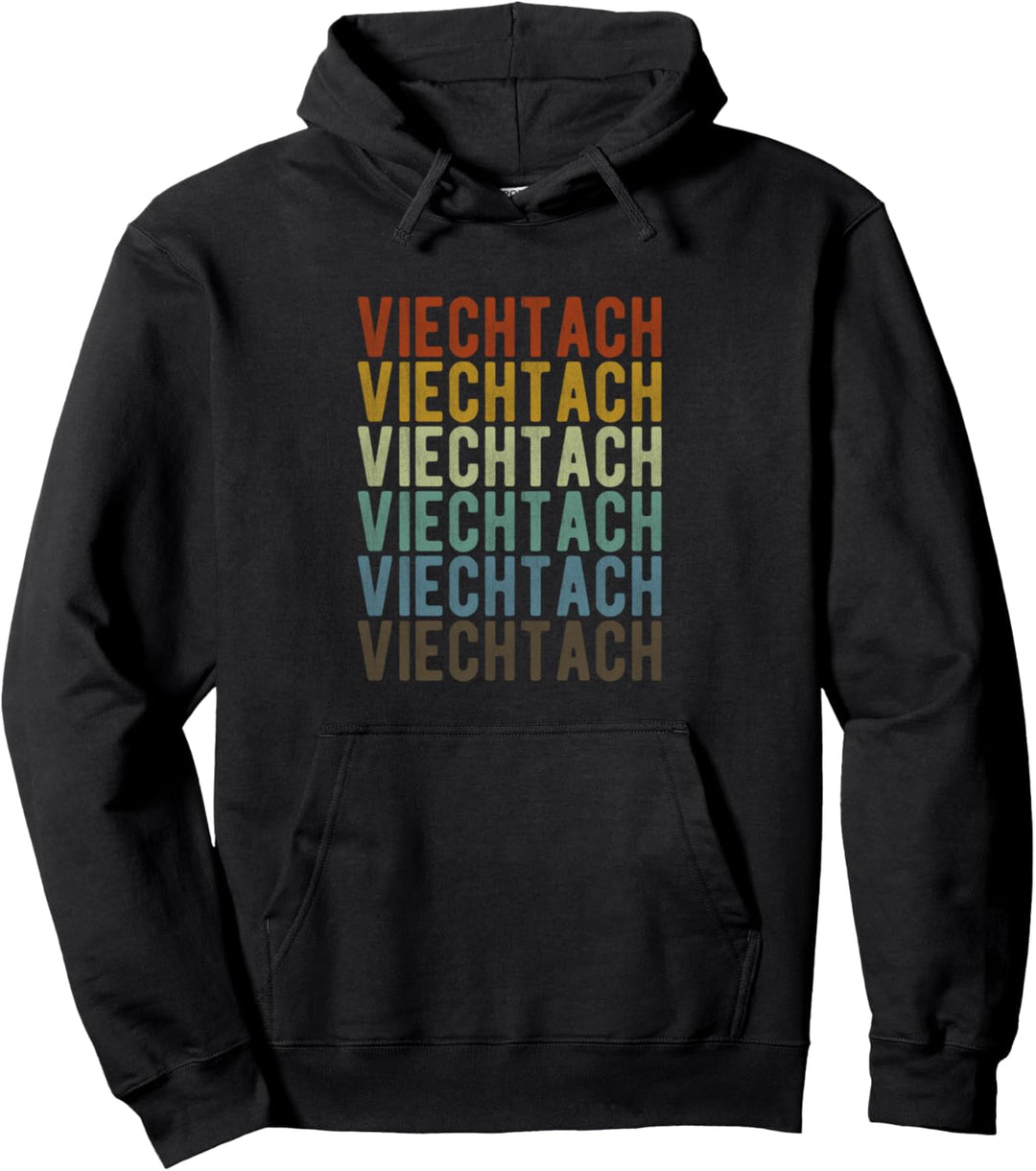 Viechtach Stadt Retro Vintage Pullover Hoodie