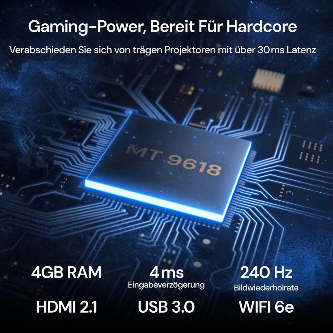 Valerion Heimkino Stativ-Bundle – Sofort einsatzbereit mit VisionMaster Pro2 4K Triple Laser Projekt
