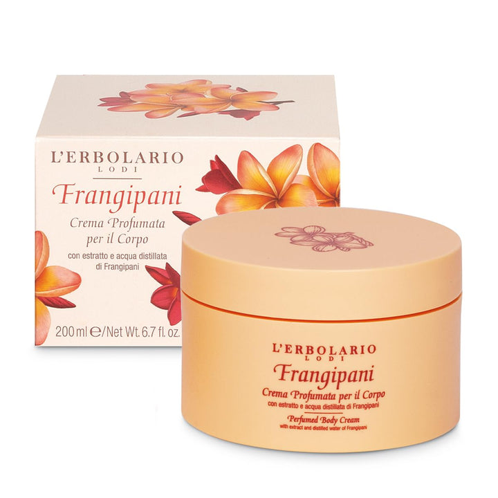 Frangipani Scented Body Cream