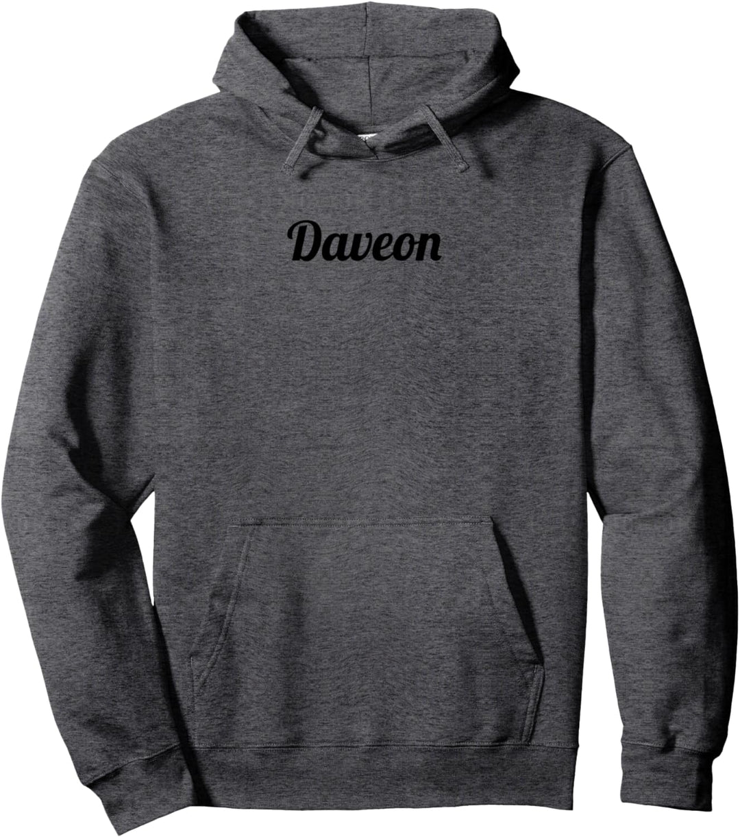 Top That Says the Name Daveon | Cute Adults Kids - Graphic Pullover Hoodie