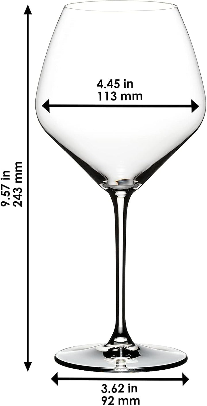 Riedel Extreme Pinot Noir Weingläser, transparent, 4 Stück, Pinot Noir