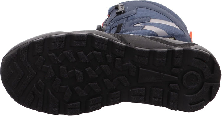 Superfit Jungen Rocket Warm Gefütterte Gore-tex Schneestiefel 36 EU Blau Orange 8000, 36 EU Blau Ora