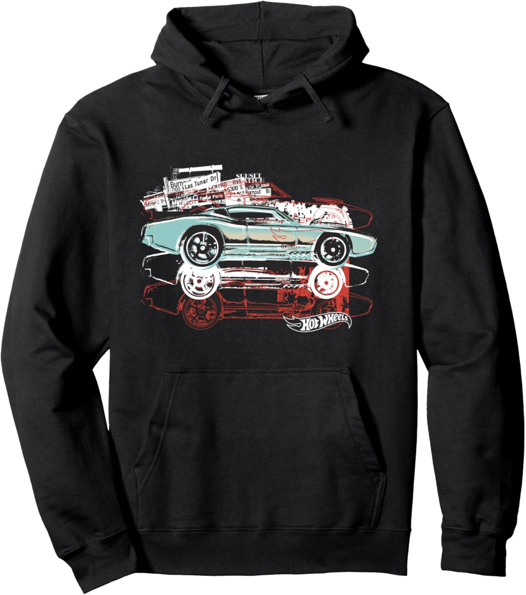 Hot Wheels Auto Vintage Pullover Hoodie