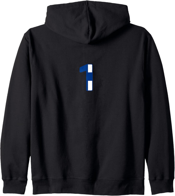 Flagge Finnland Kapuzenjacke