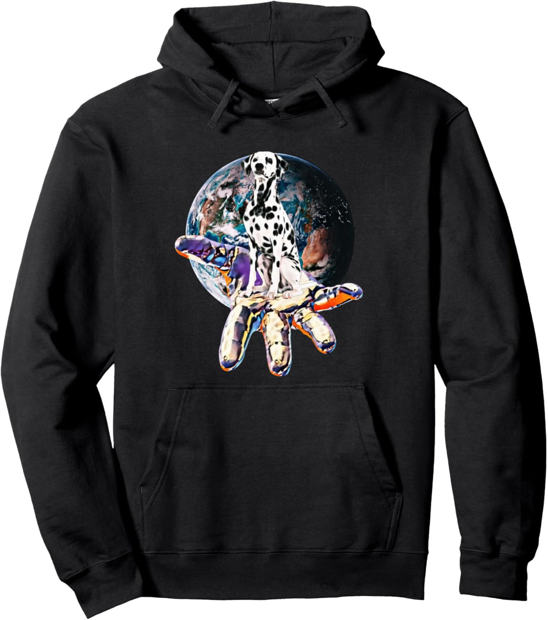 Dalmatiner Motiv Hunde Design Haustier Tiere Hund Pullover Hoodie