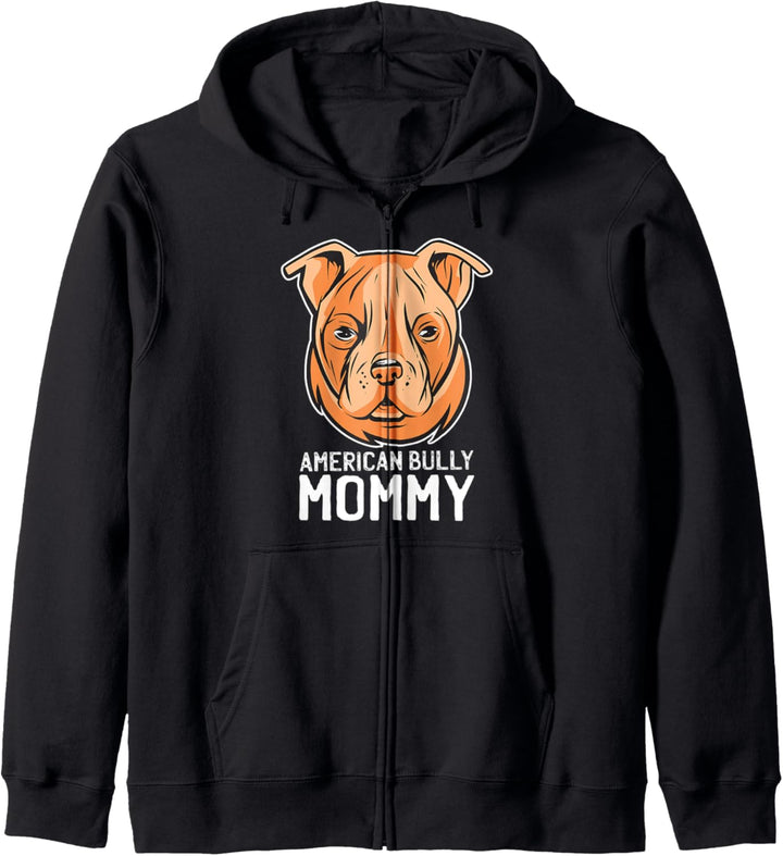 American Bully Mama Hund Kapuzenjacke