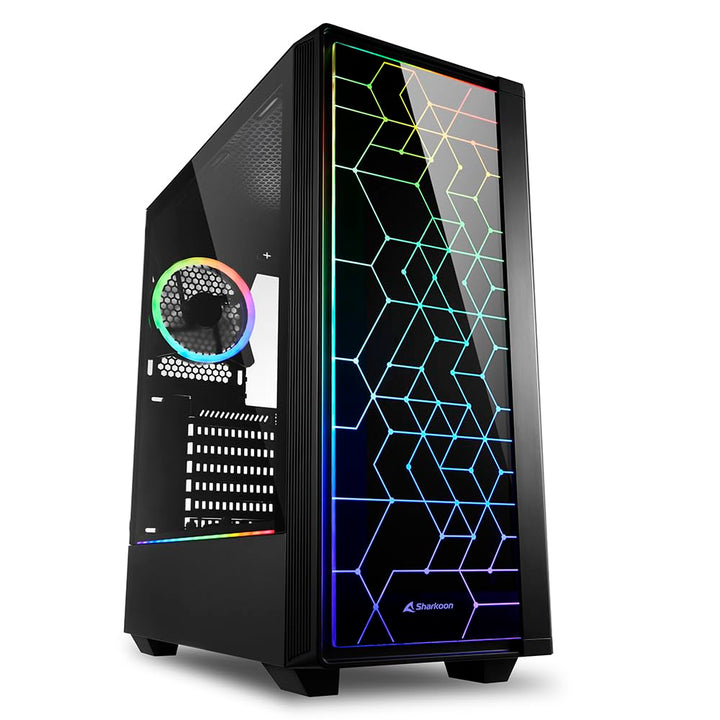 Sharkoon RGB LIT 100, PC Gehäuse, RGB LIT 100