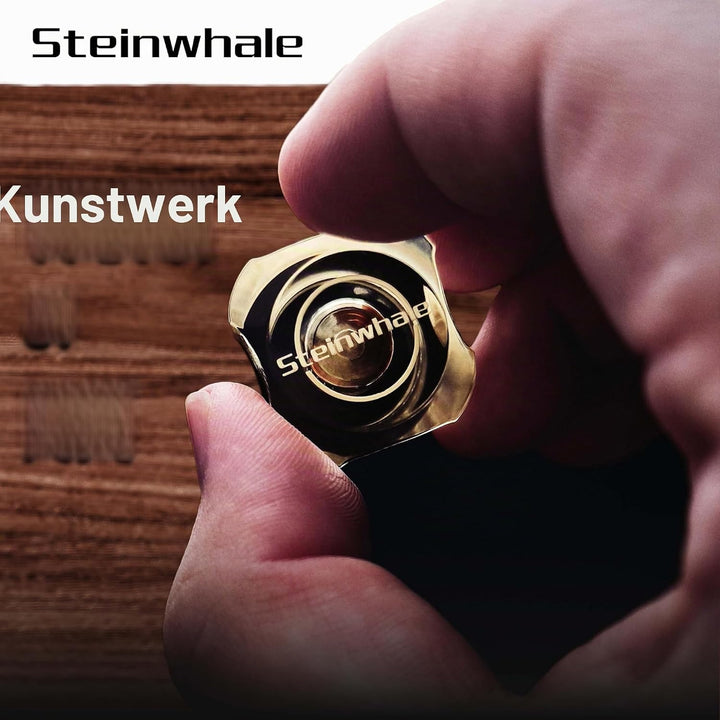 Kurzer Mini-Schraubendreher für enge Stellen, Griff aus Celluloseacetatfaser, doppelseitige Bits aus