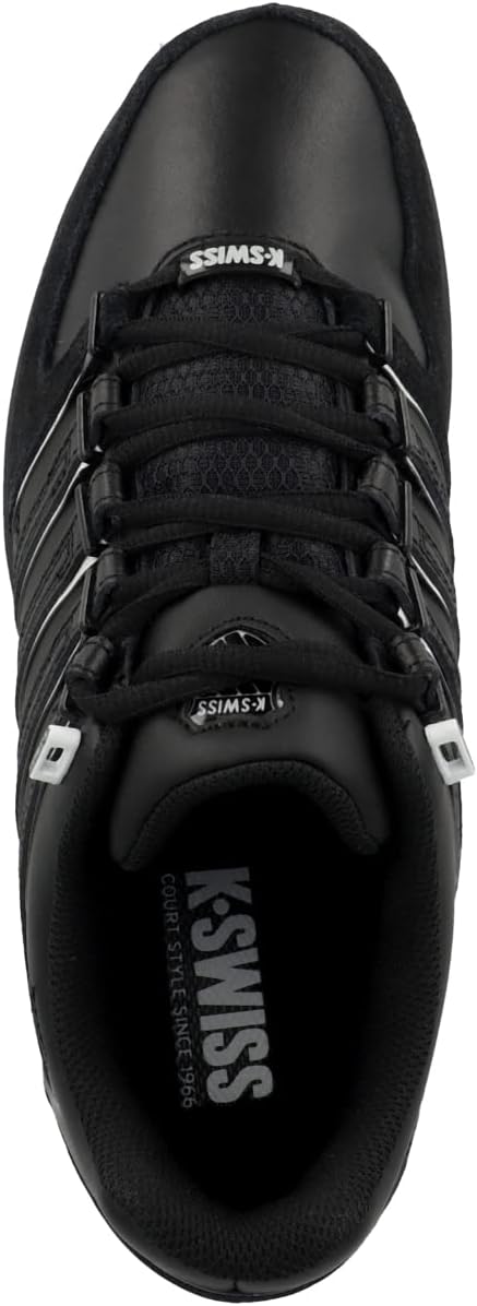 K-Swiss Herren Rinzler Sneaker, Black/White, 43 EU