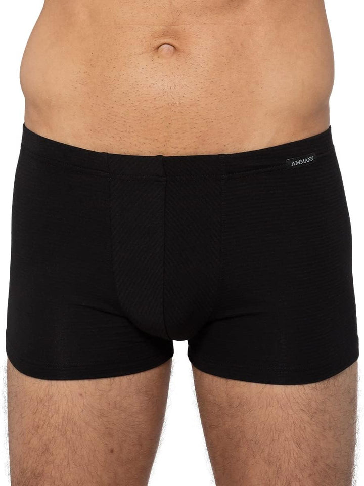 Ammann 3er Pack Herren Pants Retro-Shorts - Cotton &amp; More - Unterhose ohne Eingriff - Modal-Baumwoll