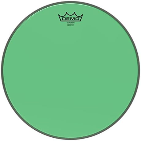 Remo Emperor Colortone Green Drum Head, 14" 14 Inches, 14 Inches