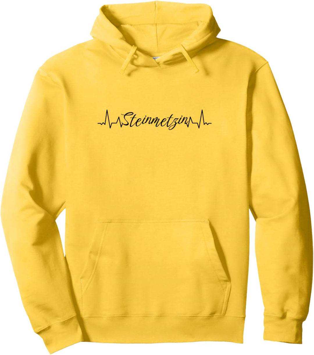 Handwerker Herzschlag Steinmetzin Pullover Hoodie