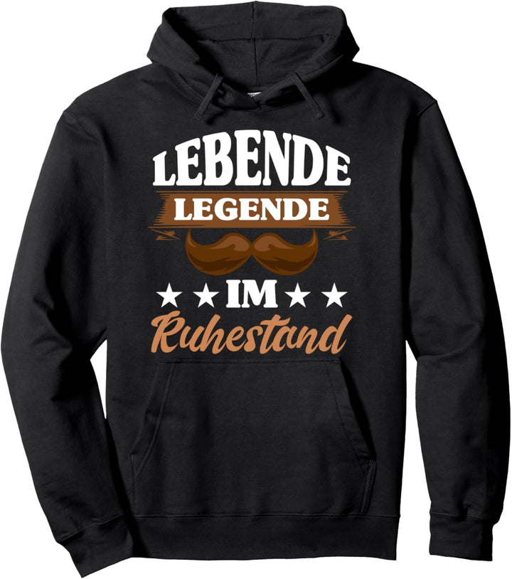 Lebende Legende im Ruhestand Rentner Arbeitskollege Pullover Hoodie