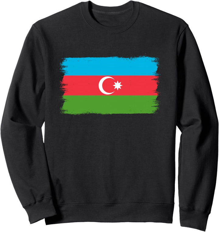 Aserbaidschanische Flagge Aserbaidschan Sweatshirt