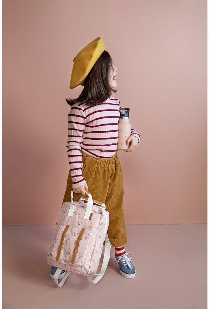 Fresk Löwenzahn-Rucksack, bedruckt, Unisex, Kinder, 1 Stück, Rosa, 1 Unidad (Paquete de 1), Casual