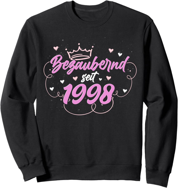 Bezaubernd seit 1998 Geschenk Frauen 24 Geburtstag Sweatshirt