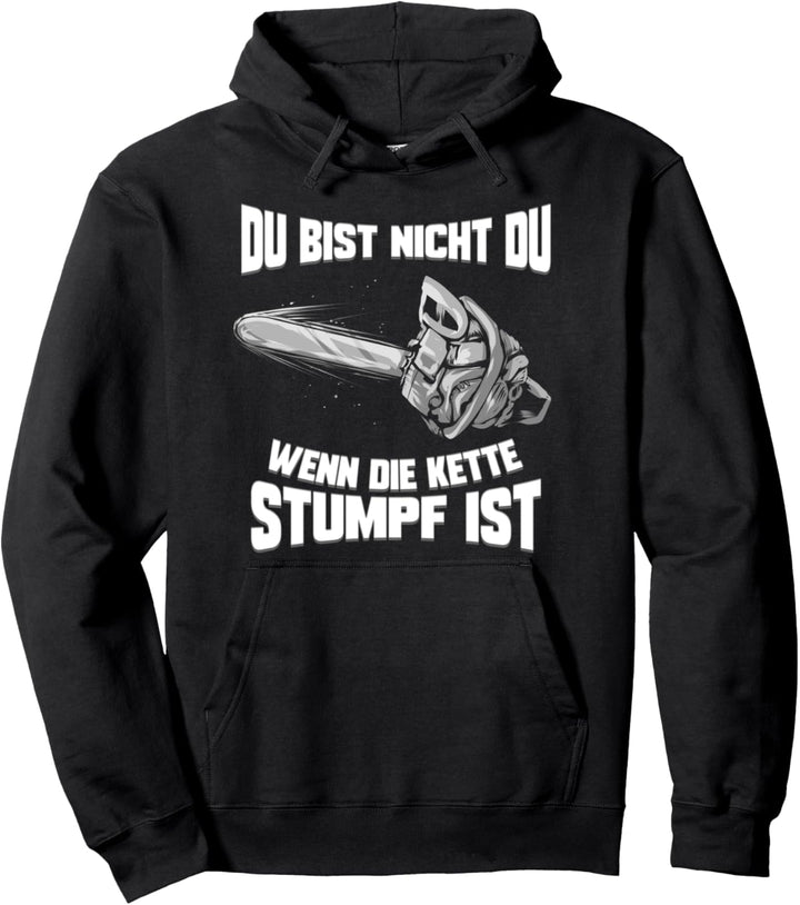 Holzfäller Geschenk für Waldarbeiter Spruch Holz Machen Pullover Hoodie