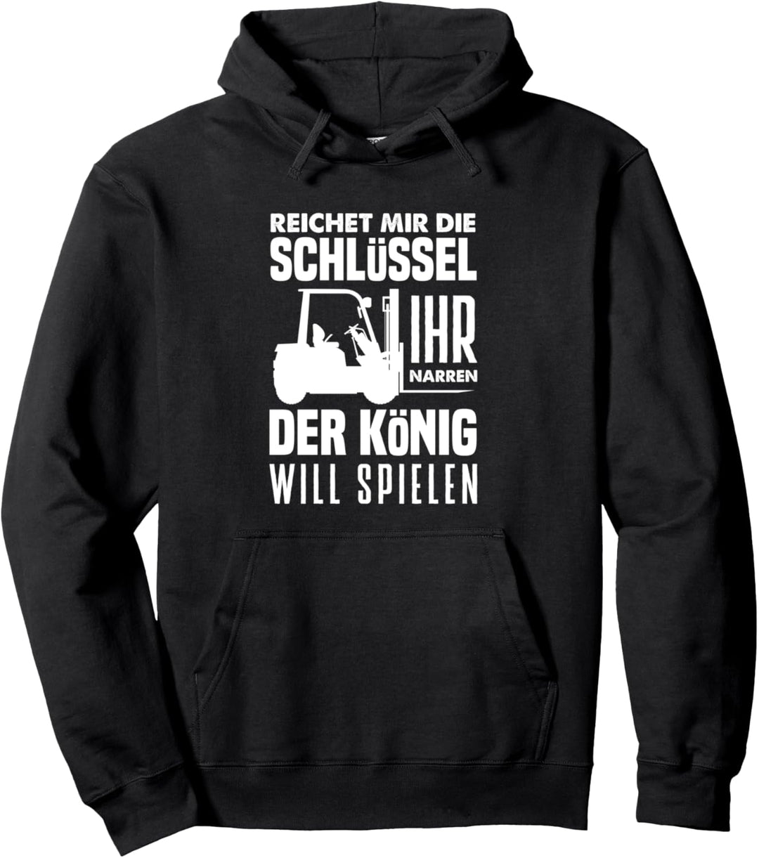 Lustiges Staplerfahrer Gabelstaplerfahrer Pullover Hoodie