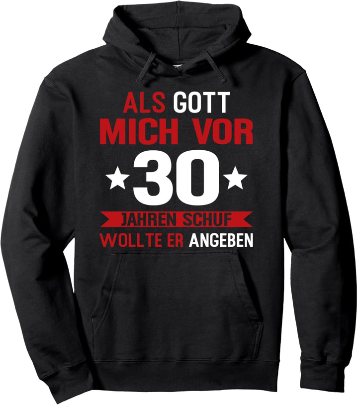 30. Geburtstag Mann Geburtstagfeier 30 Jahre Pullover Hoodie
