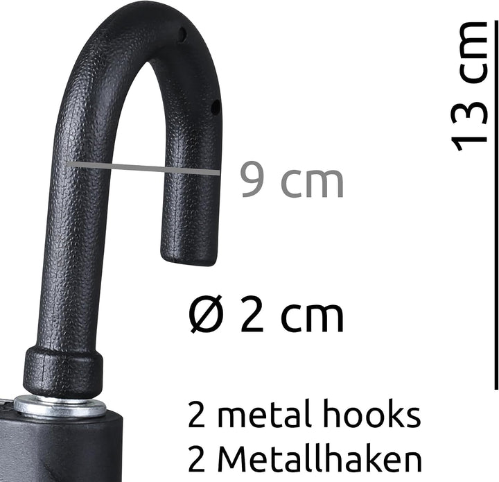 your GEAR Pescara - 2 m Teleskopleiter aus Stahl, max150 kg, schmale Leiter für Wohnmobil Camper und