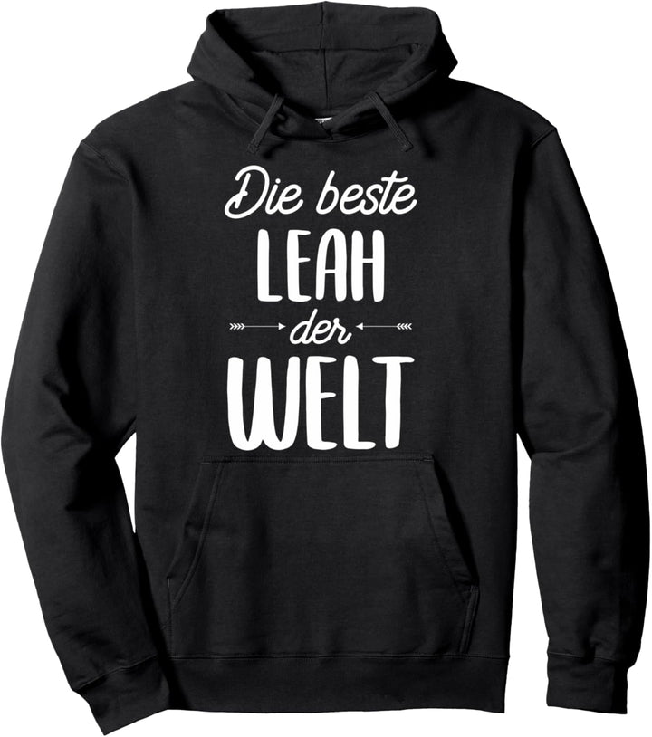 Beste Leah der Welt Pullover Hoodie