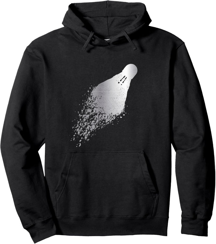 Badmintonspieler Vintage Badminton Pullover Hoodie