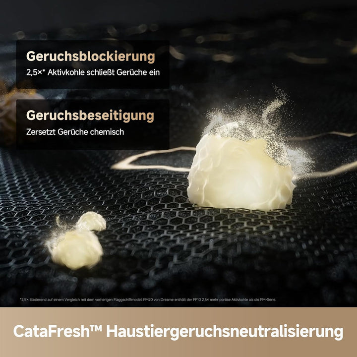 DREAME FP10 Luftreiniger, Walzen-Selbstreinigung, LoopBoost™-Luftstrom, 360°-Reinigung, CataFresh™-D