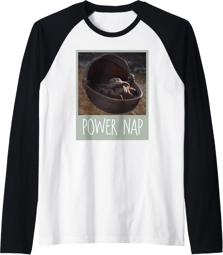Star Wars The Mandalorian The Child Power Nap Raglan