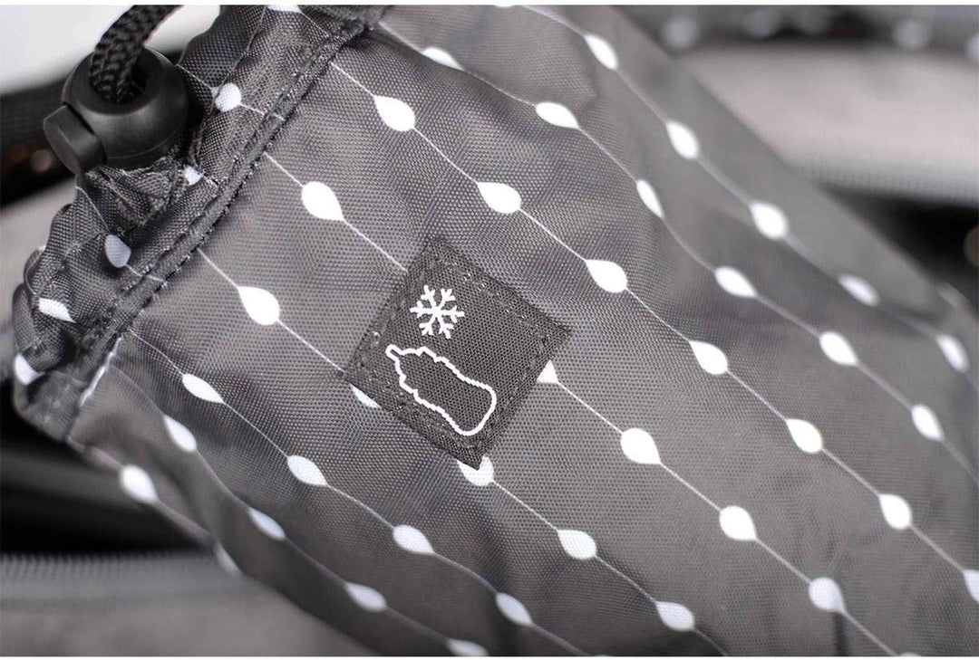 Baninni Wickeltasche Palermo Hellgrau Windeltasche Babytasche Pflegetasche