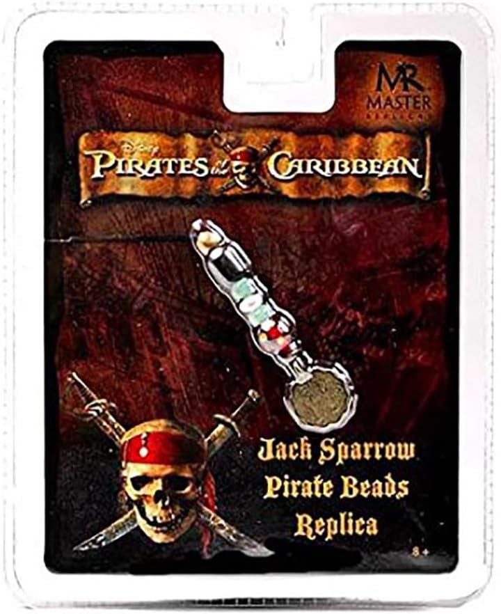 Pirates of the Caribbean Jack Sparrow Pirate Beads / Perlen Anhaenger