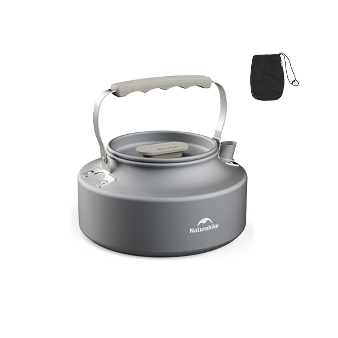 Naturehike Camping Kochgeschirr, Schachtelbares Camping Topfset, Lebensmittelechtes Aluminiumlegieru