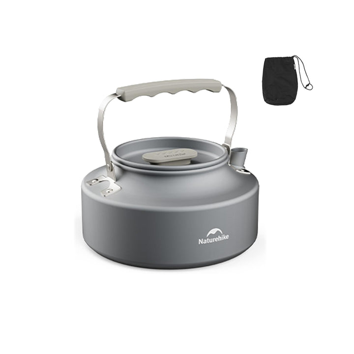 Naturehike Camping Kochgeschirr, Schachtelbares Camping Topfset, Lebensmittelechtes Aluminiumlegieru