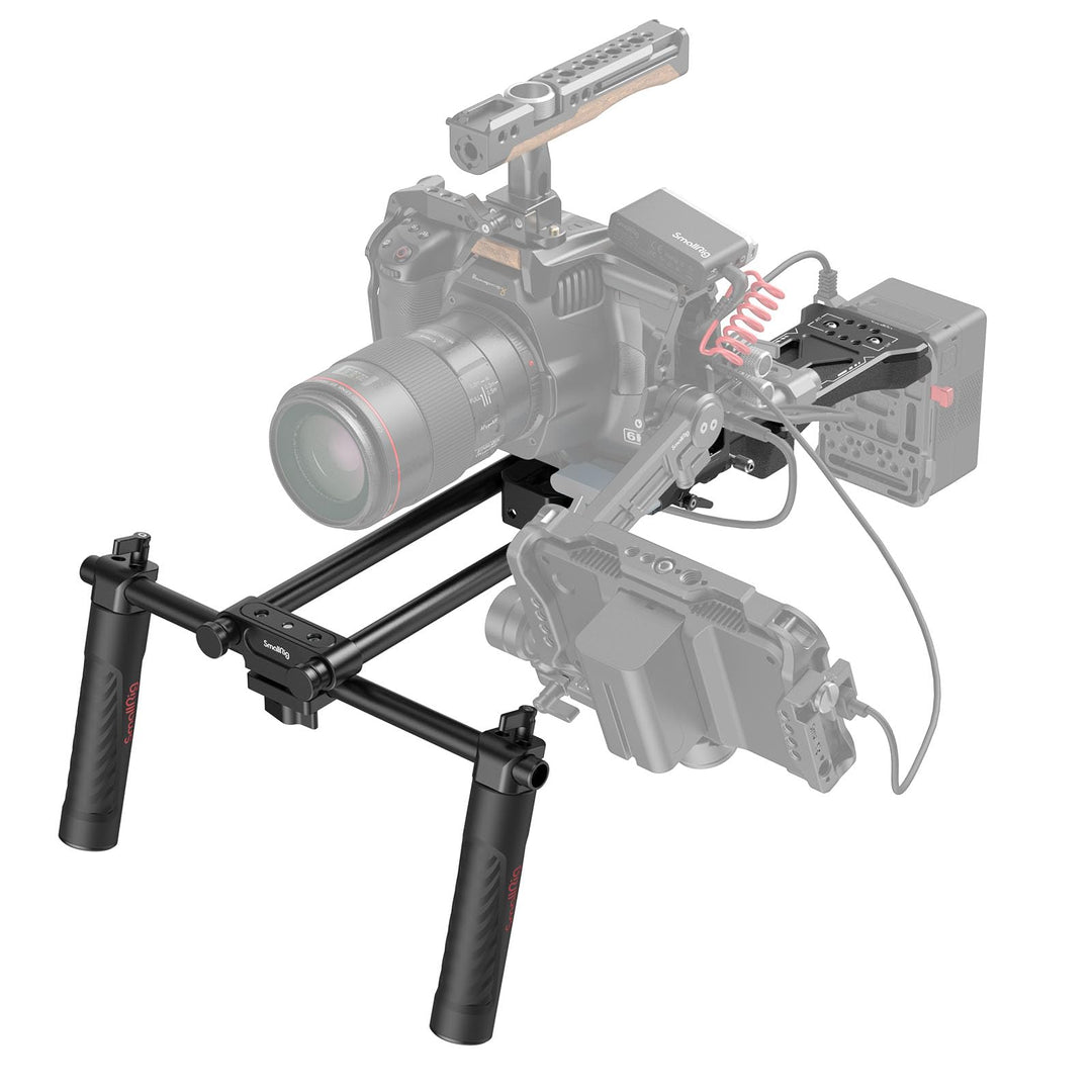 SMALLRIG Camera Shoulder Rig Basic Schulterset für DSLRs und spiegellose Kamera-Rig, Schulter-Rig mi