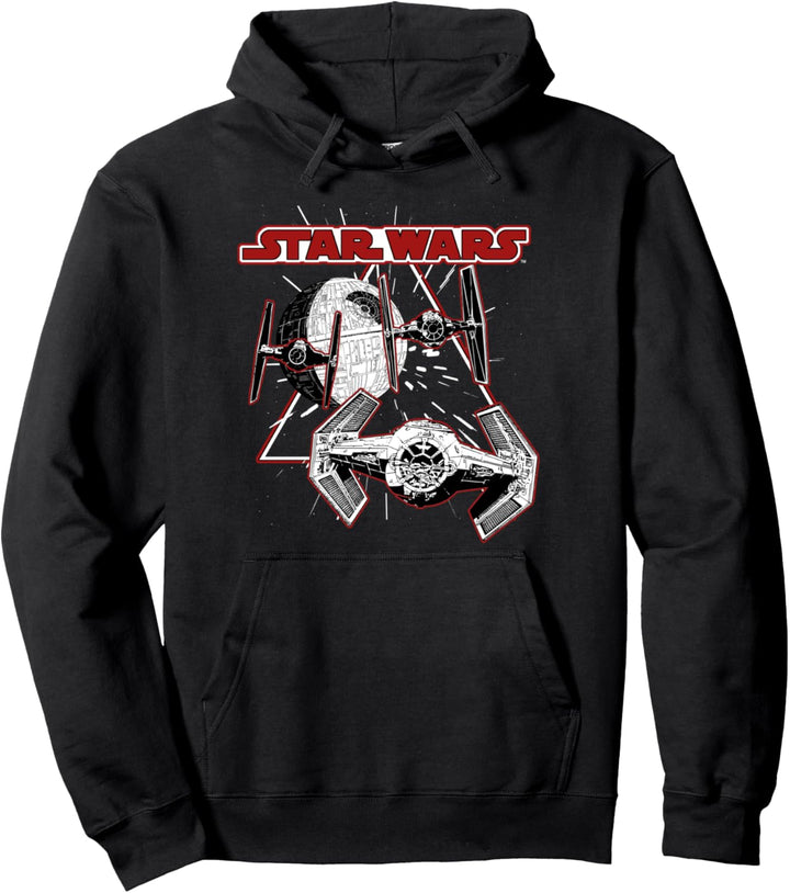 Star Wars Darth Vader TIE Fighter Entourage Pullover Hoodie