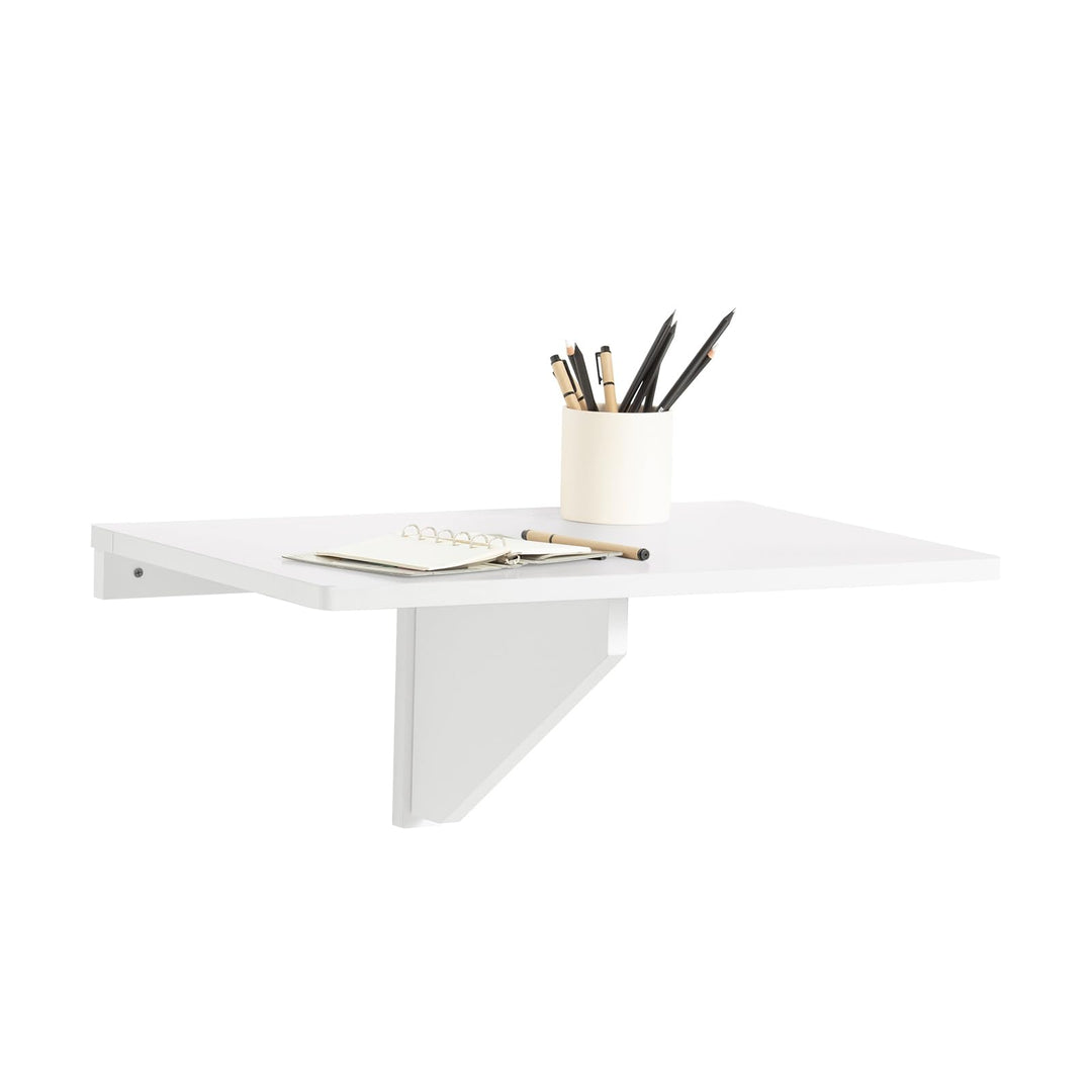 SoBuy FWT03-W Wandklapptisch Küchentisch Kindermöbel Laptoptisch Esstisch Schreibtisch weiss