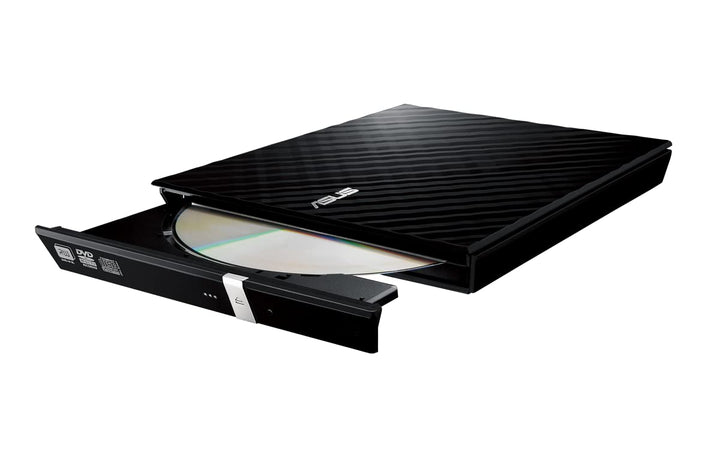 Asus SDRW-08D2S-U LITE/BLK Externer DVD-/CD-Brenner, USB, schlankes Design