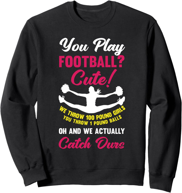 Lustiges Cheerleading Cheerleader Sweatshirt