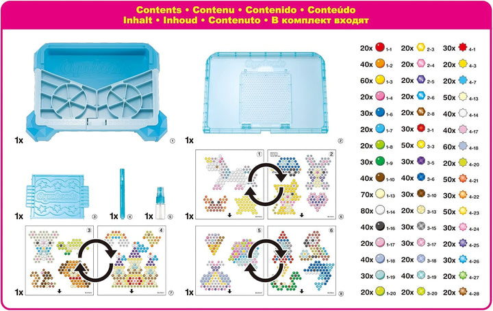 Aquabeads 31775 Designfabrik &amp; 31520 Glitzerperlen - Nachfüllset Nachfüllpack