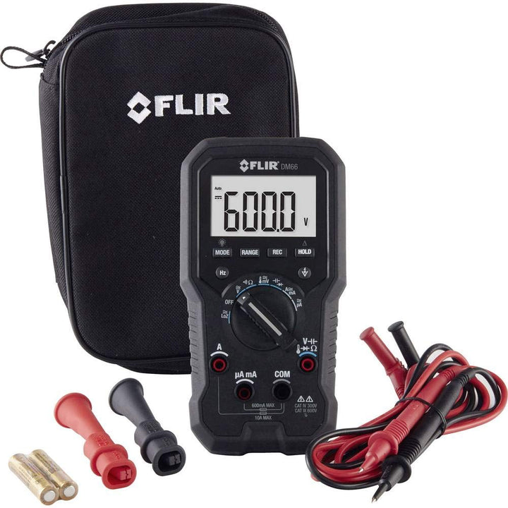 FLIR DM66 TRMS Multimeter mit VFD-Modus für Elektriker und Monteure