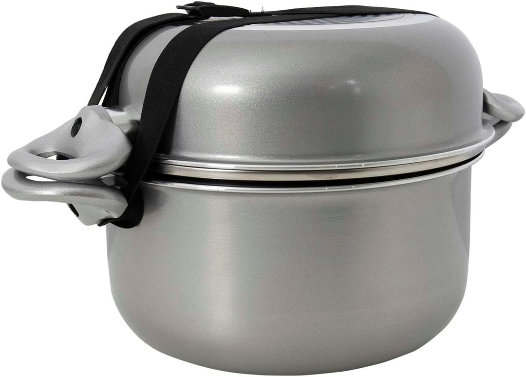 Gimex - Topfset - Induktion - 8-Teilig- Silber
