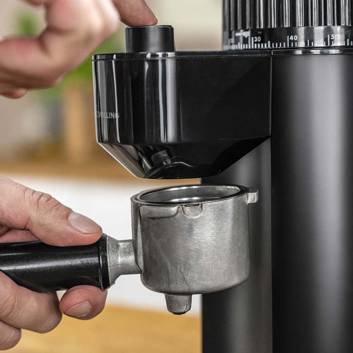 ZWILLING ENFINIGY Kaffeemühle für 1 - 12 Tassen, Elektrische Kaffeemühle mit aromaschonendem Kegelma