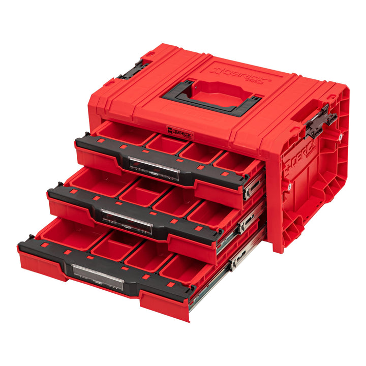 Qbrick System PRO Drawer 3 Toolbox 2.0 Expert RED ULTRA HD