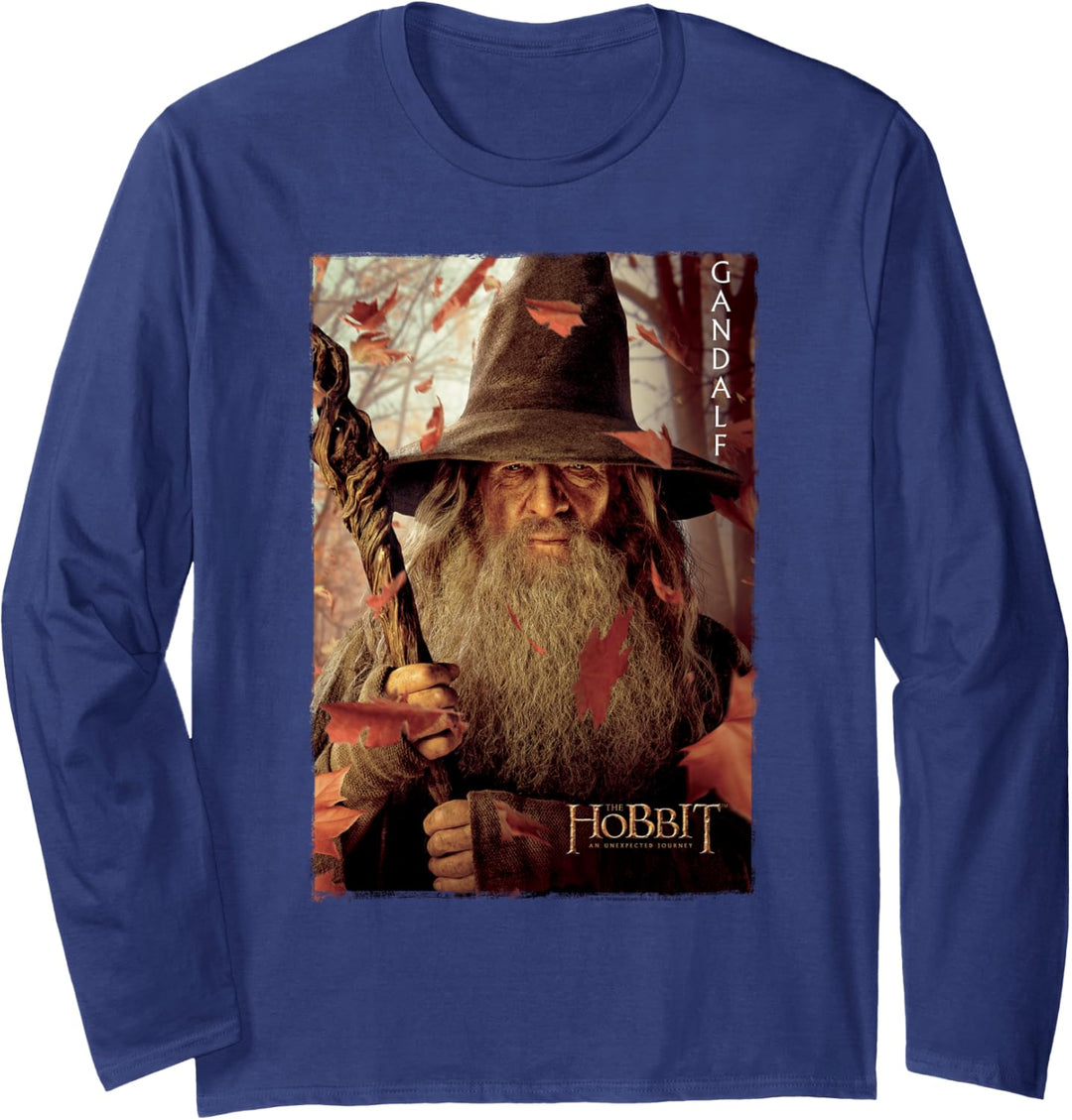 The Hobbit Gadalf Poster Langarmshirt
