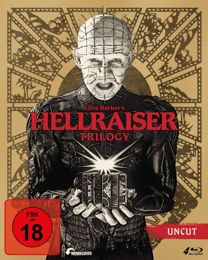 Hellraiser Trilogy (4 Blu-ray-Disc-Edition) (Uncut), Blu-ray