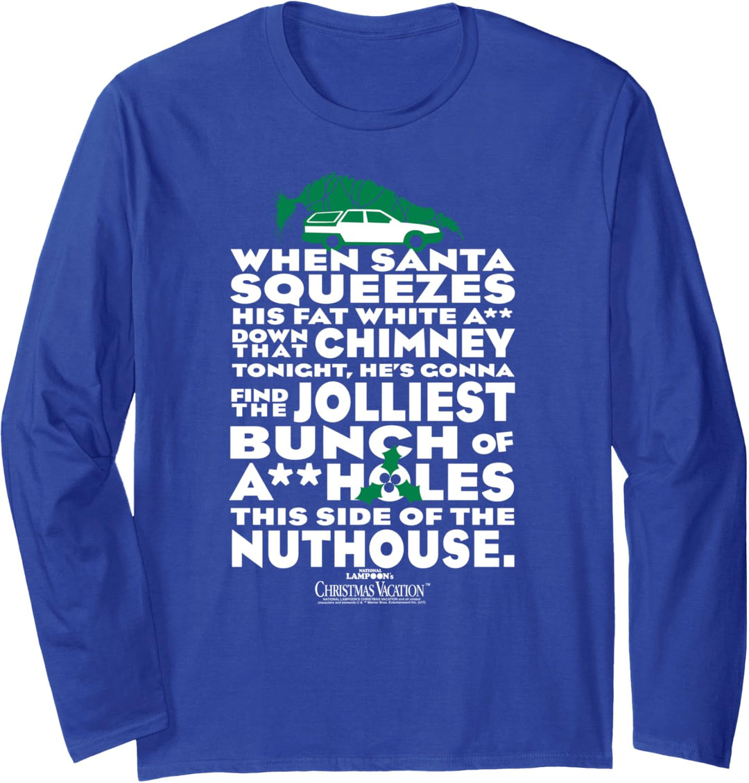 Christmas Vacation Jolliest Bunch Weihnachten Langarmshirt