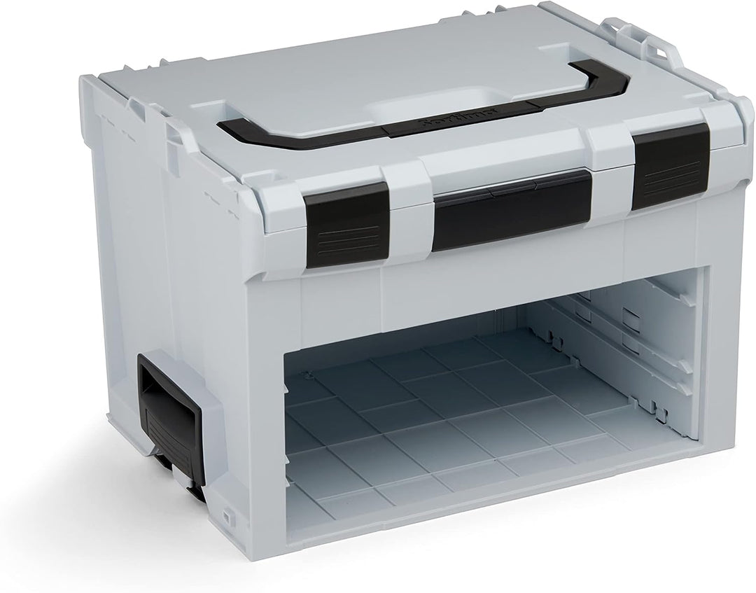 L-BOXX Sortimo LS-BOXX 306 grau Werkzeugkoffer Set | inklusiv 2x i-BOXX leer | Transportsystem Werkz