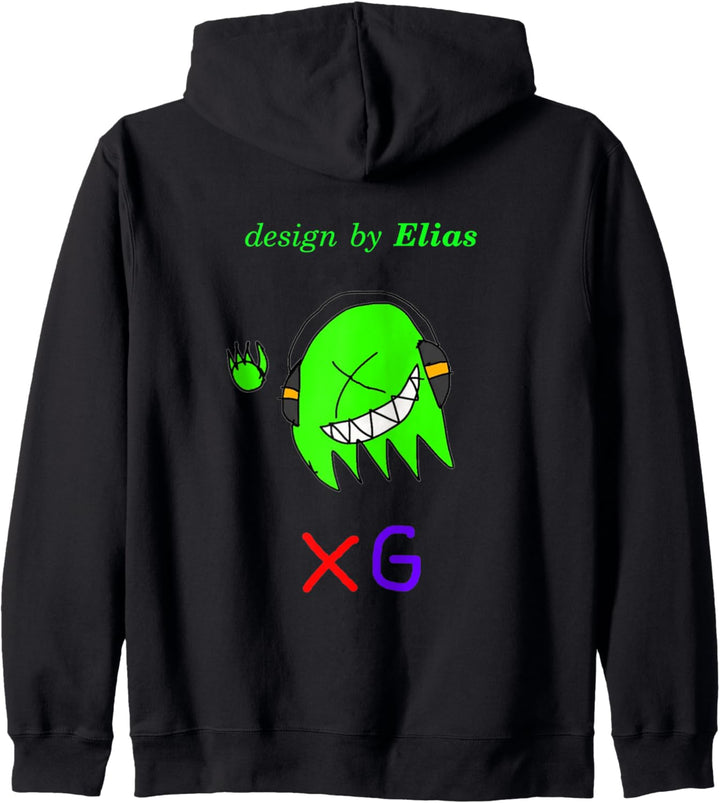 Elis Monster Kapuzenjacke
