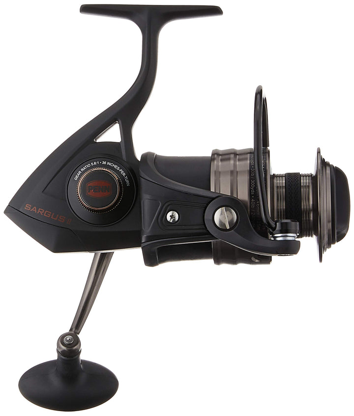 Penn Sargus II 5000 Spin Reel Box, schwarz, S